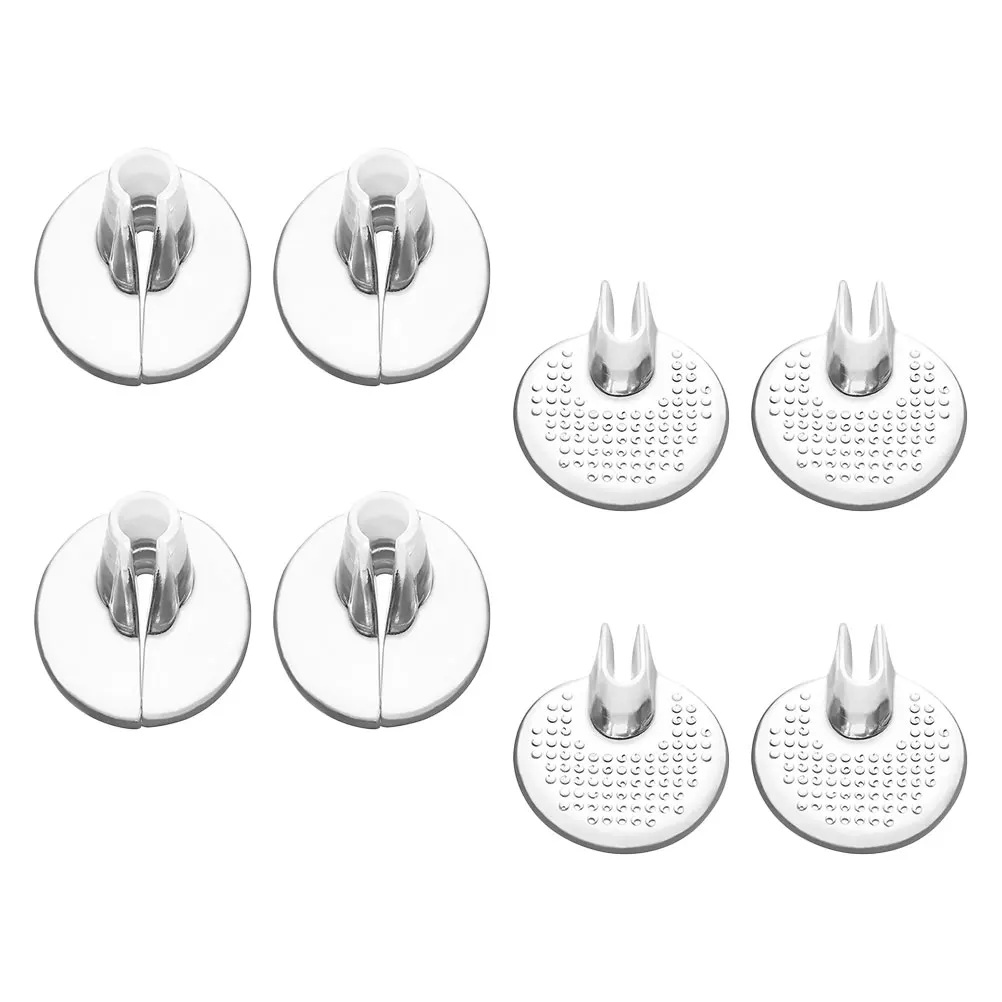 

4 Pcs Transparent Sandal Toe Protectors Soft Silicone Forefoot Cushions Flops Pads Nonslip Forefoot Inserts for