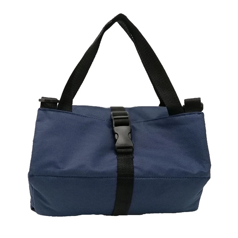 Bolsa herramientas trabajo ipiip con cremalleras y asa, bolsas enrollables multiusos para herramientas para taller para