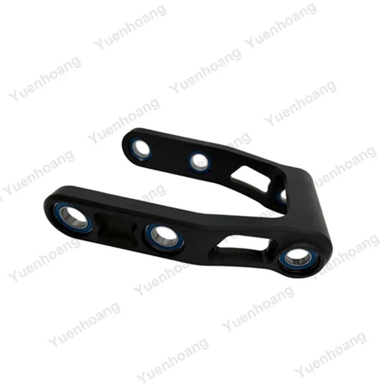 1PCS Travel Upgrade Link Compatible with DJI Amflow PX PR PL eMTB Bike 6061 Aluminum Alloy Rear Suspension Linkage with Bearings