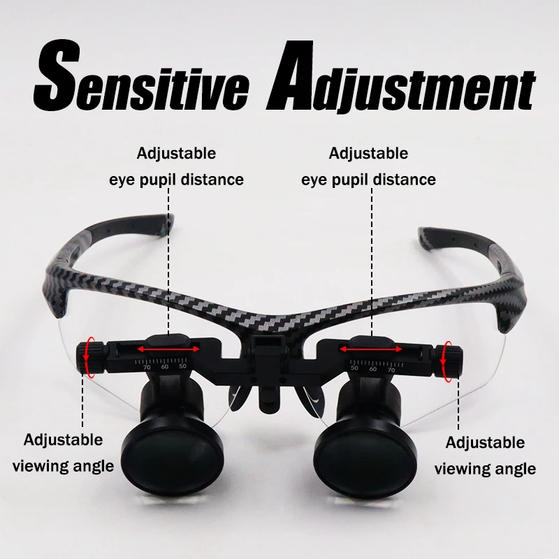 Premium Quality Automatic Focusing Clinical Zebra High Quality 2.5X 3.5X Zebra Series Dental Loupe