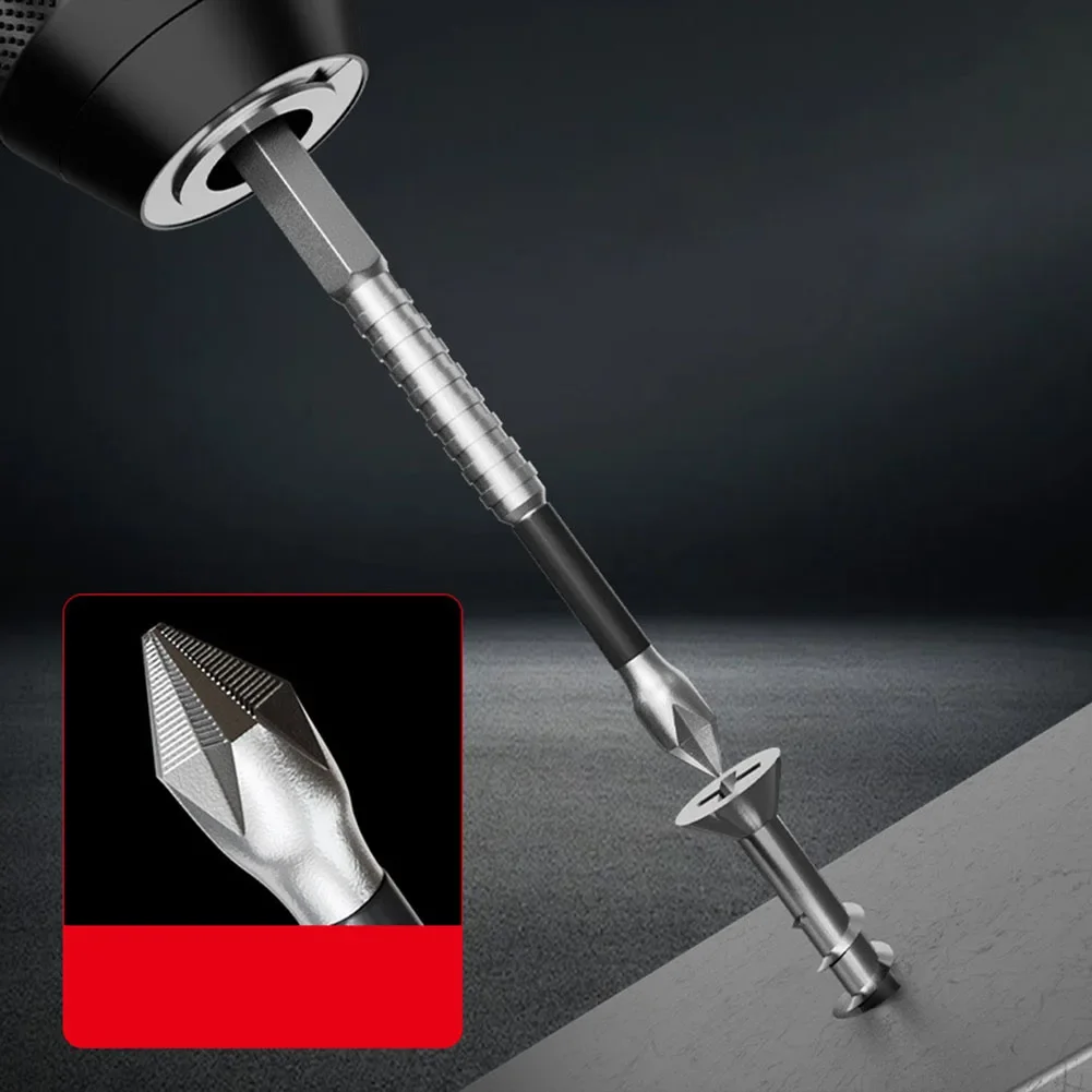 

For Strong High-strength Screw-driving Operations Alloy Steel Drill Bits Anti-Slip Screwdriver Bits Not Easy To Rust