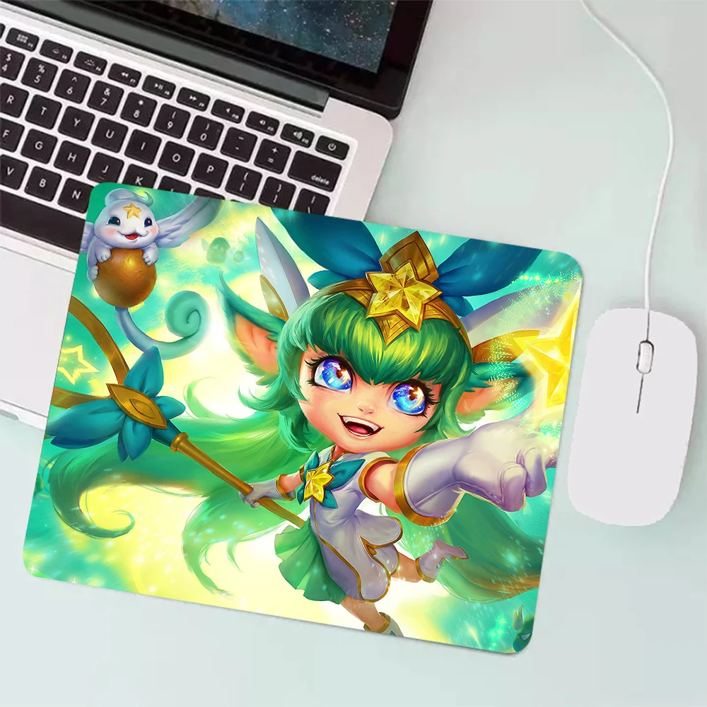 League of Legends Lulu Großes Gaming-Mauspad, Computer-Mauspad, PC, Gamer, Laptop, Mauspad, Büro-Mauspad, Tastaturmatte, Schreibtischunterlage