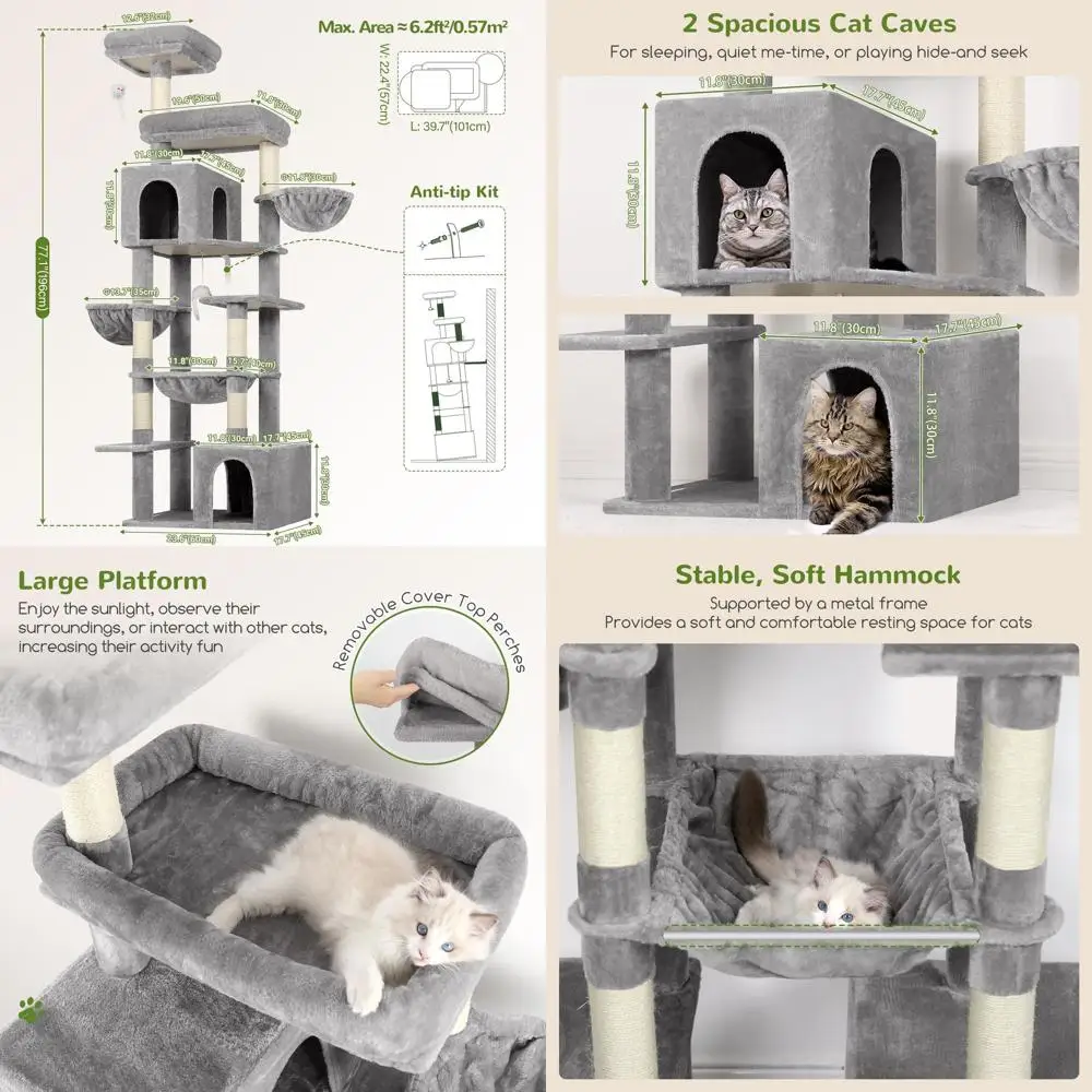 76 Tall Indoor Cat … - image