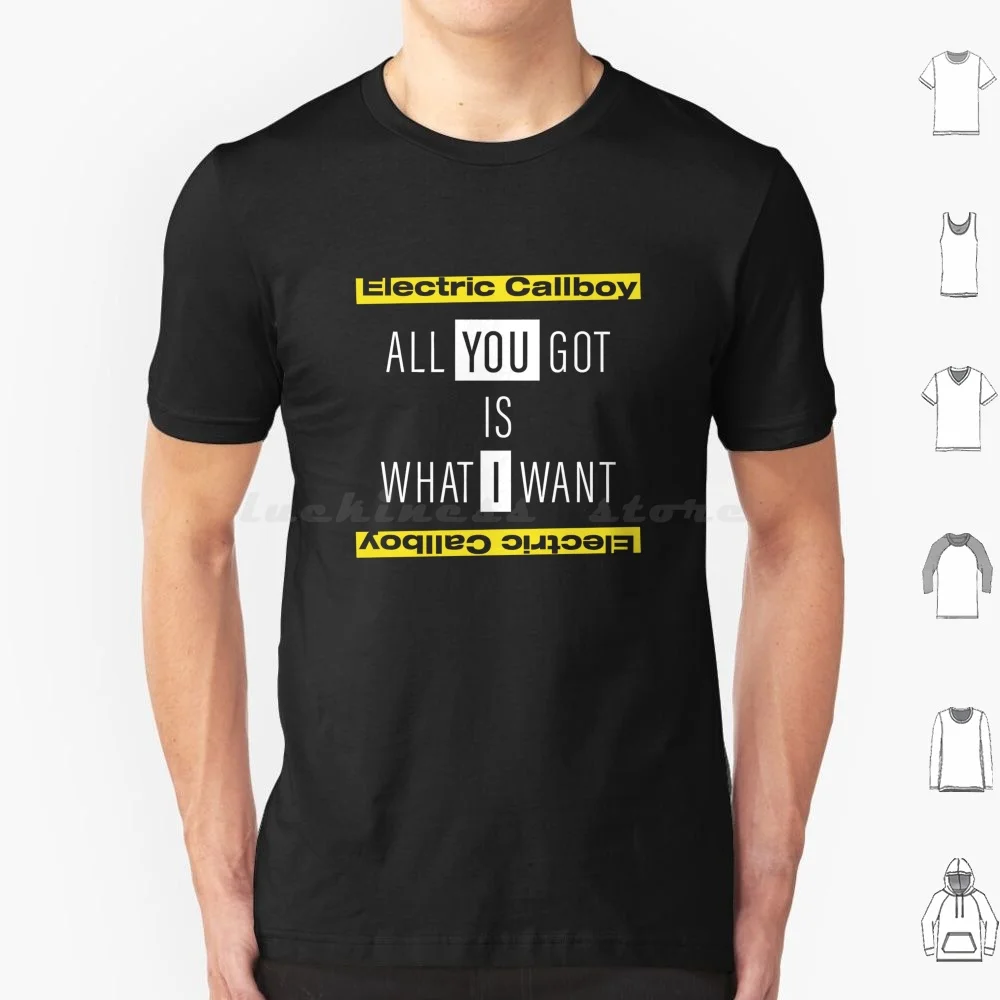 Tekkno tren espalda camiseta tamaño grande 100% algodón Callboy eléctrico banda de Callboy eléctrico Callboy música Callboy eléctrico