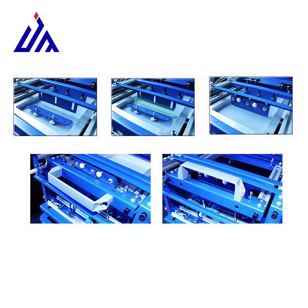 

Serigraphy Semi Automatic Serigraph Servo Oval Silk Screen Printing Machine Plate Cup Jig Color Paper in Paper Screen Printer