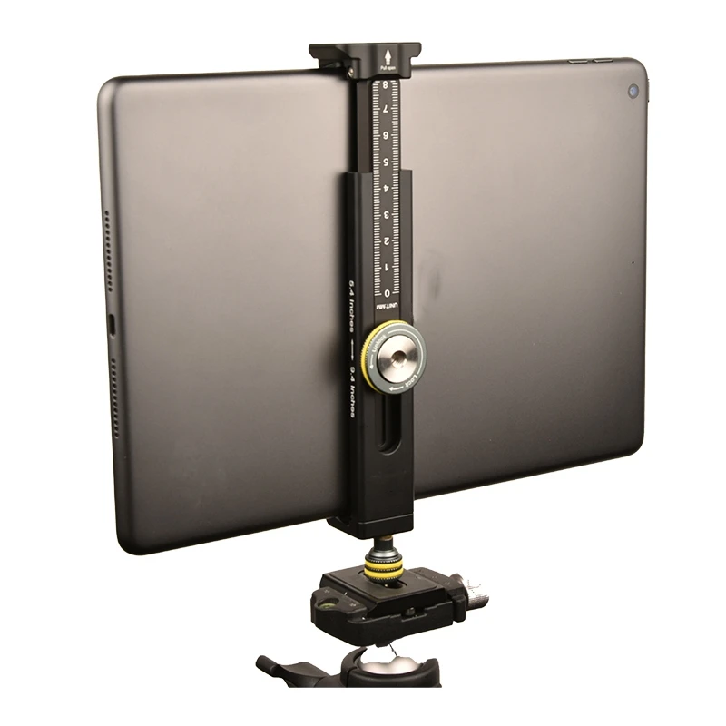 V2 Aluminum Universal Tablet Tripod Mount Lifting Tablet Base/Bracket For Ipad Surface Pro