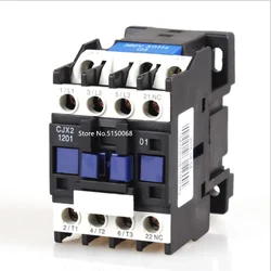 CHNT CHINT CJX2-1210 CJX2-1201 Series 12A Contactor Magnetic Contactors AC 220V 380V LC1