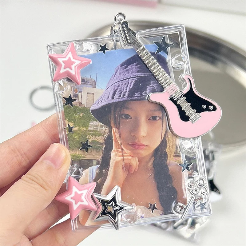 DIY Photocard Holder Kpop Photocards Displayer Idol Photo Frame Photo Card Packaging Supplies Photo Card Sleeves Cards Cover