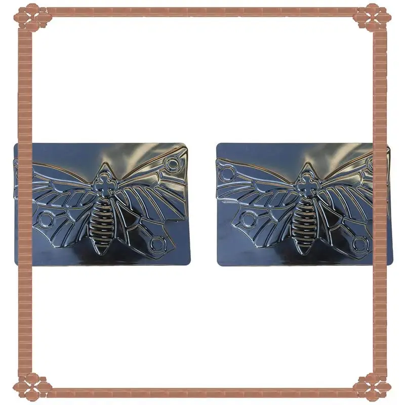 

24-Hour Delivery 2X Path Maker Butterfly Stepping Stone Mold Concrete Cement Brick Mould For Park Garden Path Black For Patio Ro