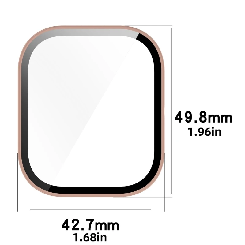 ตัวป้องกันเคส PC กันกระแทกสำหรับนาฬิกาสมาร์ทวอทช์ (D395) เชื่อถือได้