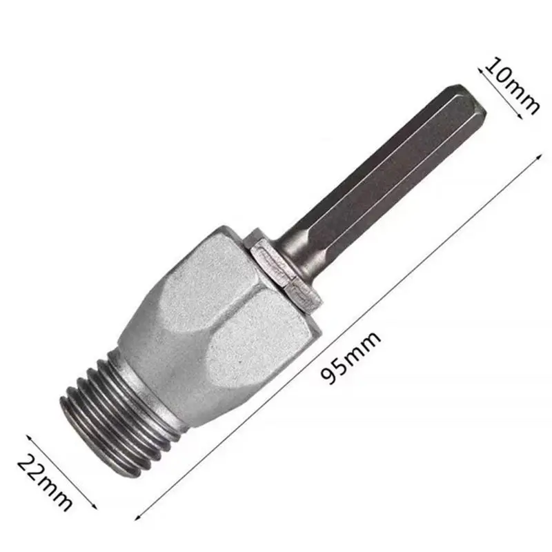 ABMH-M22 Thread Water Drill Extension Rod Wall Drilling Bit Connector Extension Converter SDS Plus Drill Bit Adapter