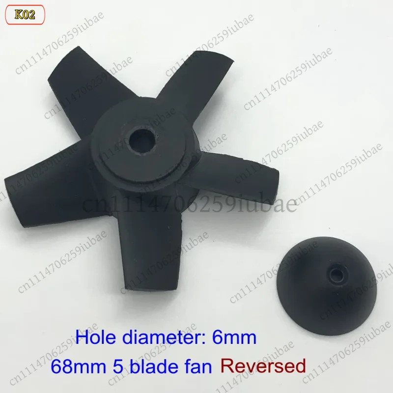 RC EDF Fan Blades 40mm 68mm 70mm 90mm 120mm, Normal & Reversed Replacement Parts