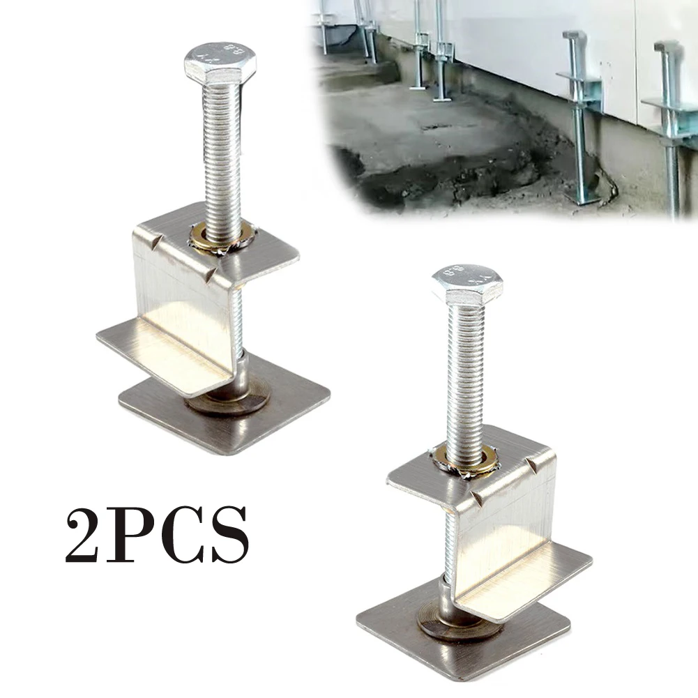 

2PCS Tile Height Adjustment Metal Regulator Wall Tile Locator Lifter Leveler Tile Leveling Tool For DIY Projects Tile Laying