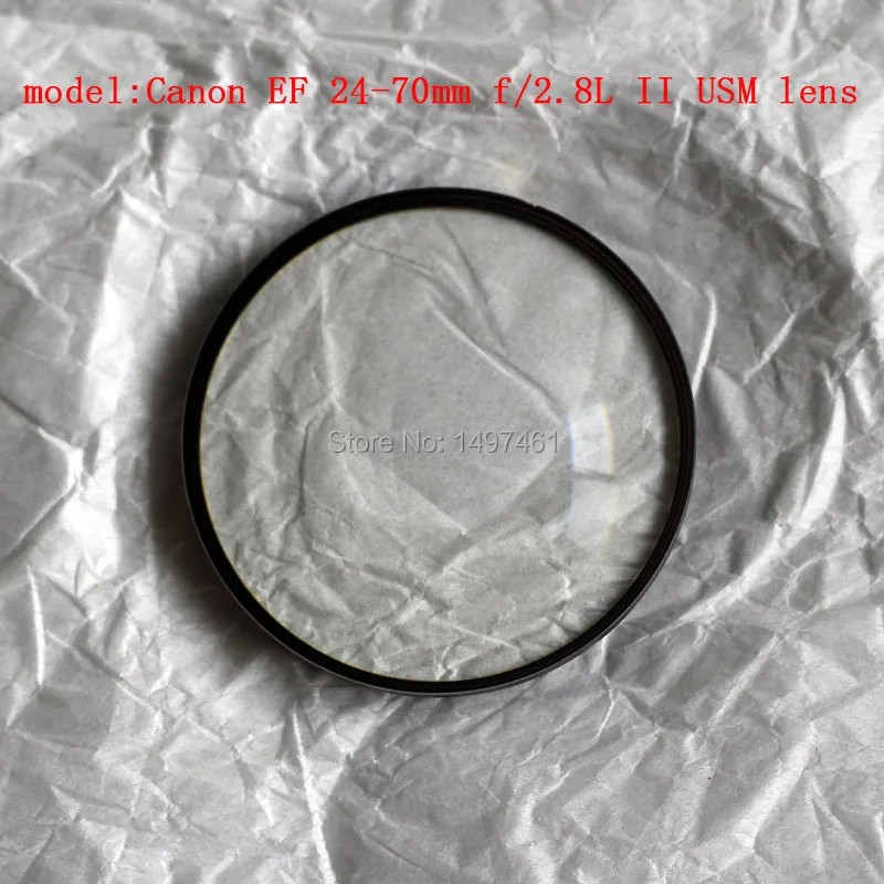 

New front 1st lens glass element repair parts For Canon EF 24-70mm f/2.8L II USM lens (φ82mm)