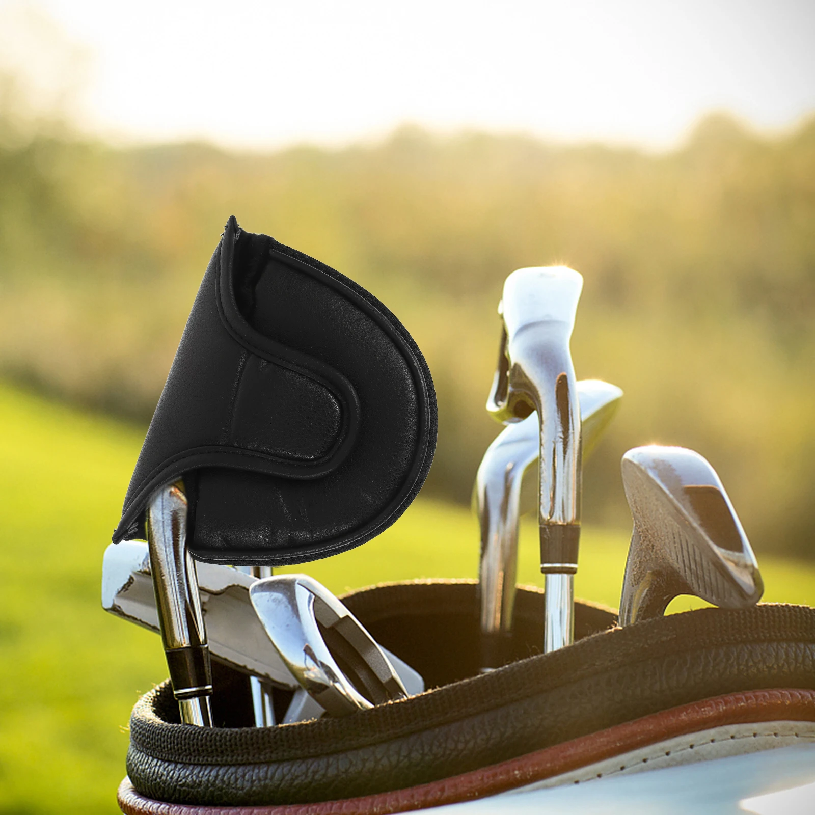 

Club Cover Golfs Putter Covers Protective Sleeve Semi-circular Pusher Universal Case