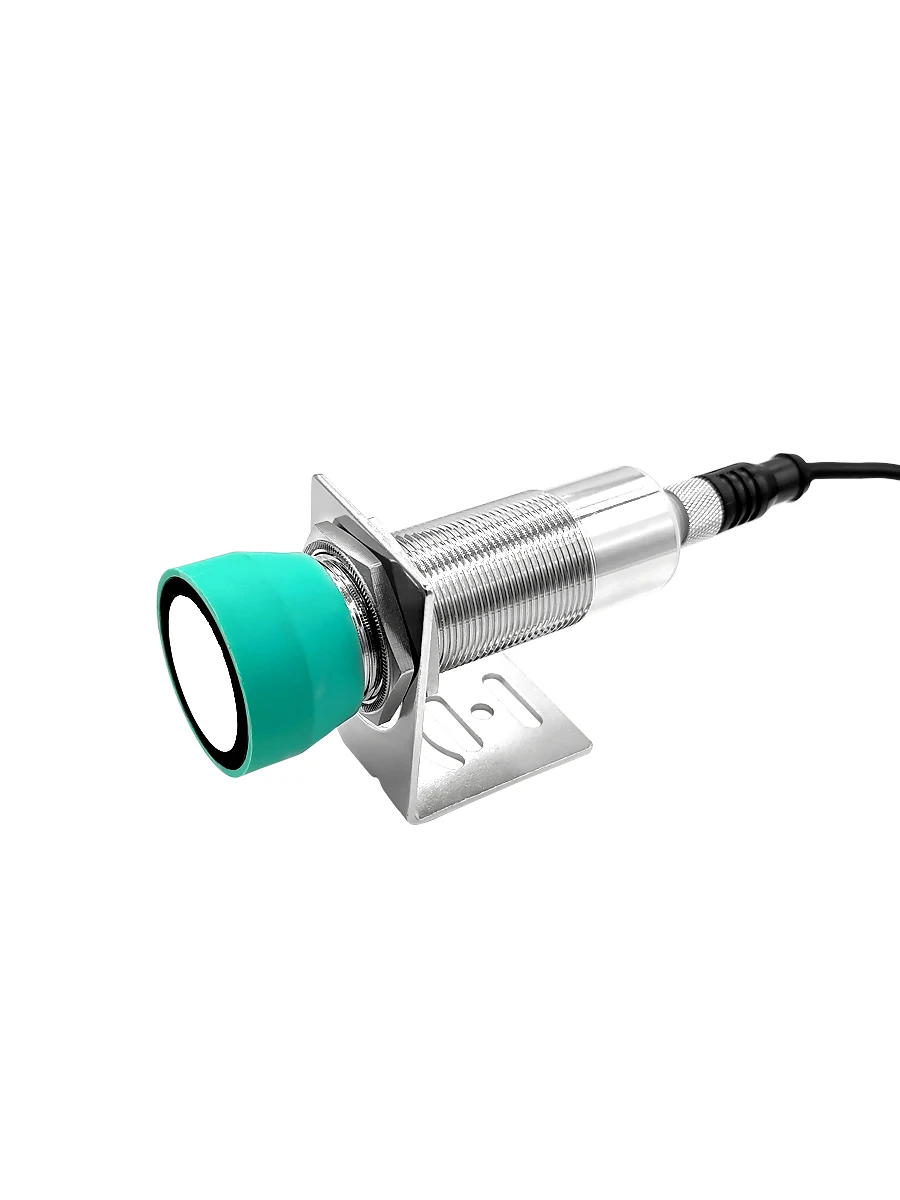 M30 sensor pengukuran jarak ultrasonik presisi tinggi kuantitas analog 0-10V 4-20MA/jarak nilai beralih 2000mm