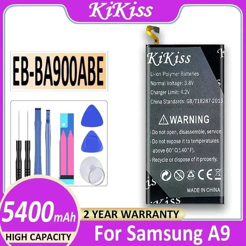 

Durable Safe Mobile Phone Battery EB-BA900ABE 5400Mah For Samsung Galaxy A9 A9000