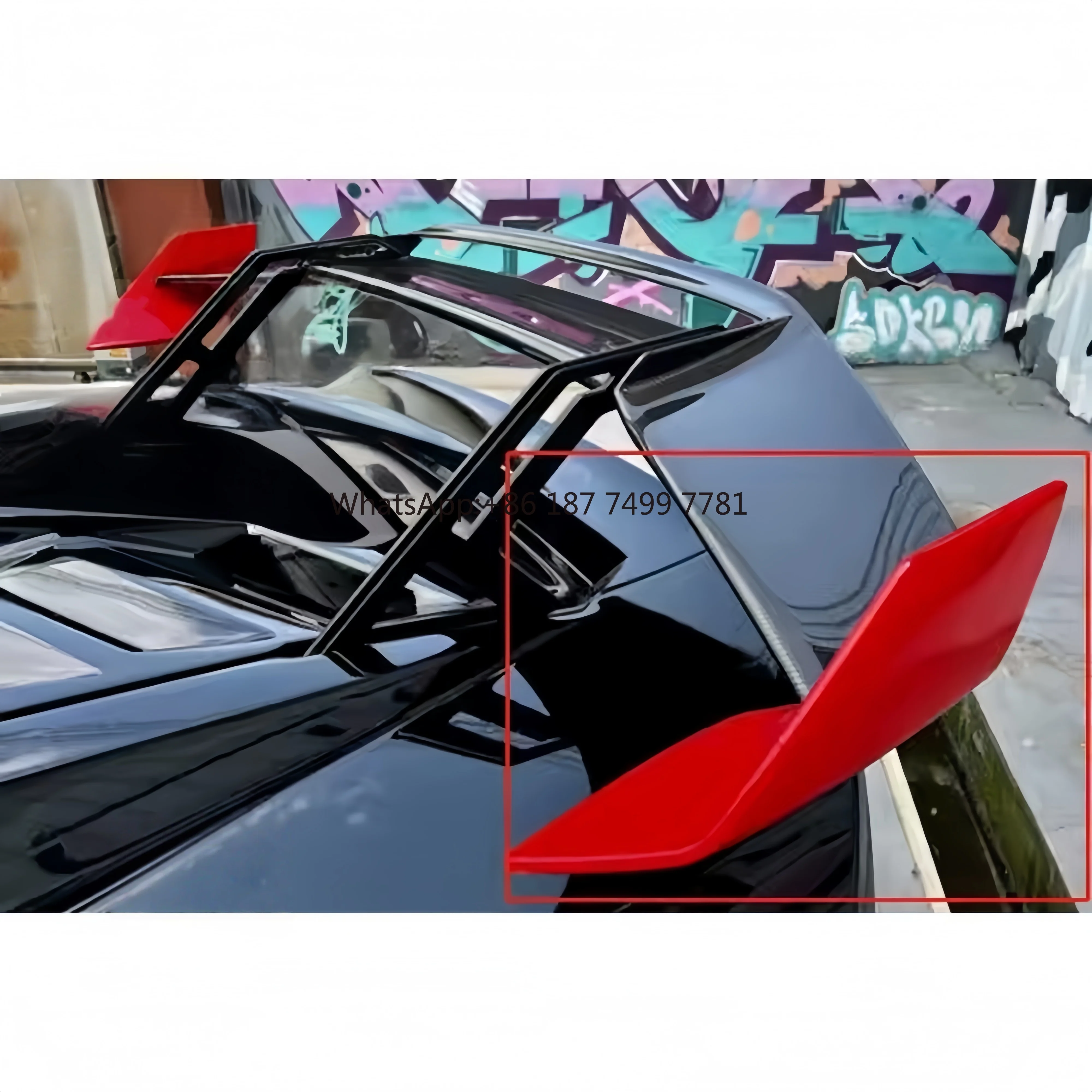 

For . Huracan STO Modification Replaces OEM Style Dry Carbon Fiber Rear Spoiler, Side Panel, and Rear Wing Accessories