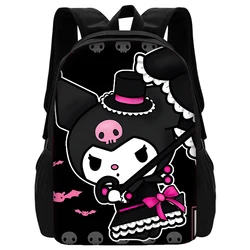 Süße Kuromi My Melody Sanrios Kinderrucksäcke Jungen und Mädchen Student Geburtstagsgeschenk Schultaschen Unisex Camping Langlebiger Rucksack