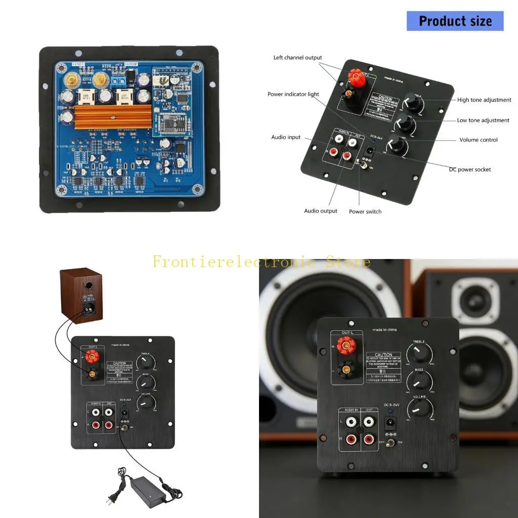 

G8DB Compactly TPA3116 Power Amplifier Board With APTX Clear And Bass Control