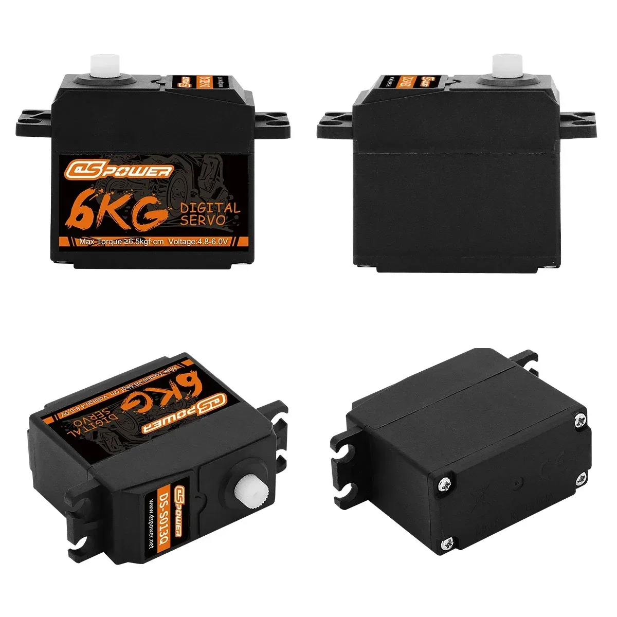 DSPOWER 6 كجم البلاستيك والعتاد JR التوصيل مقاوم للماء محرك معزز رقمي الأساسية ل RC الزاحف سيارة طائرة مروحية لعبة بدون طيار Wltoys لعبة روبوت