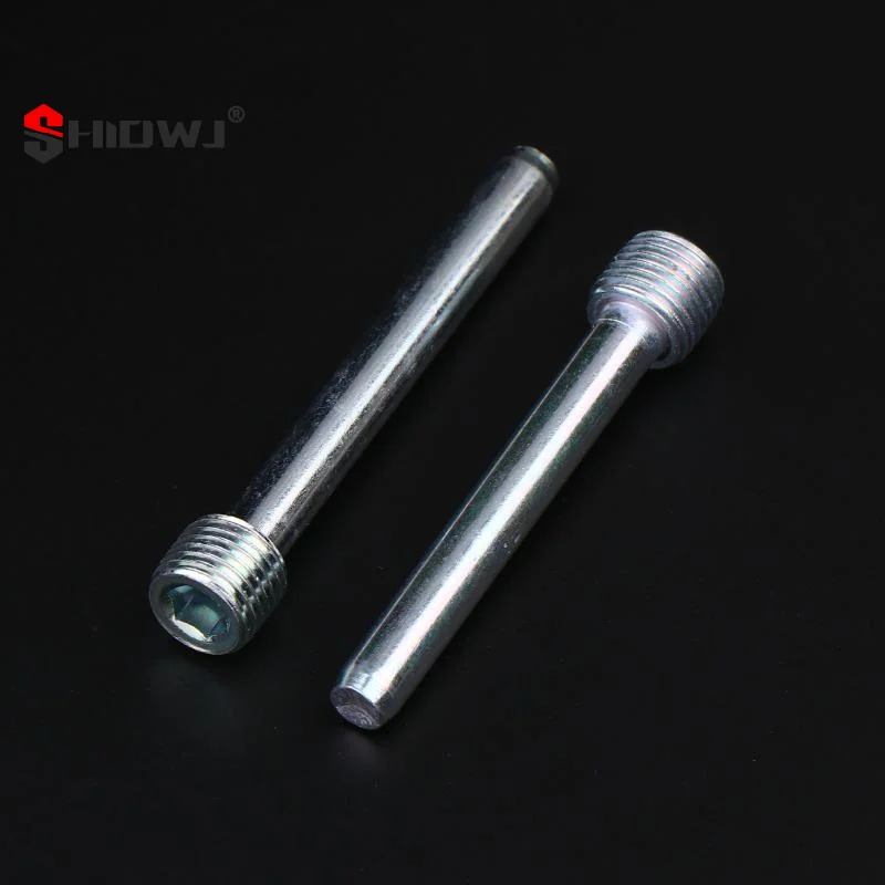 53/58mm Motorcycle Lower Pump Disc Brake Pad Fixing Screw Hexagonal Guide Bolt Guide Pin M10 Thread 10mm Pitch