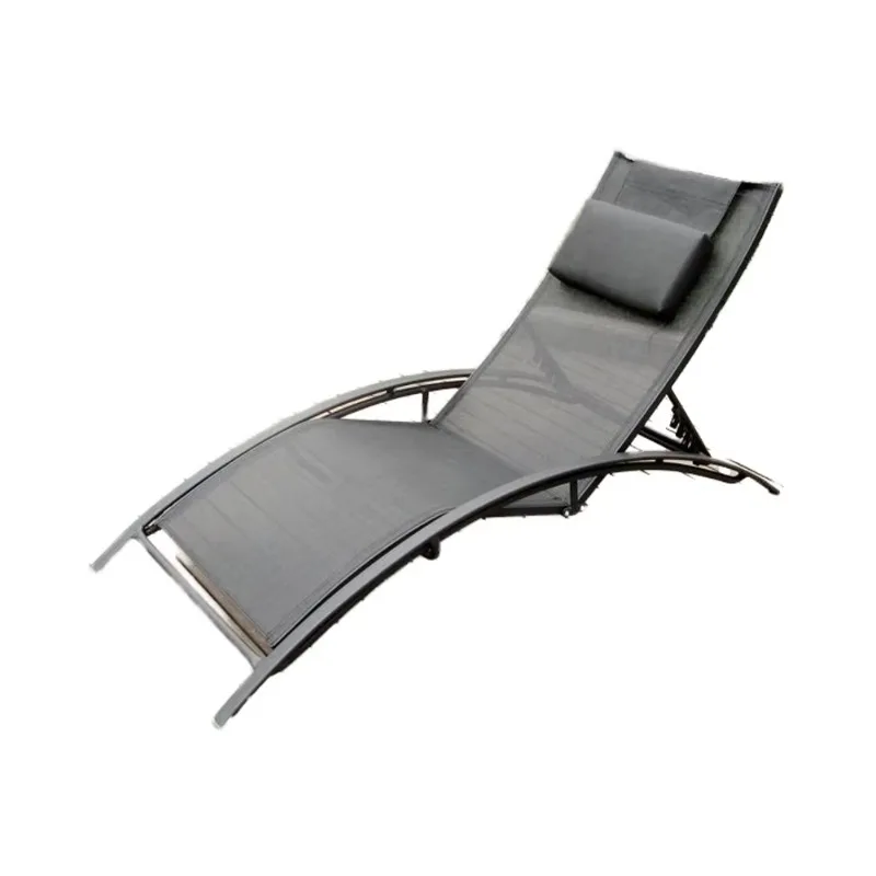 

Hot Selling Modern Outdoor Lounge Chairs Foldable and Durable Sunbeds for Beach Hotel Garden Swimming Pool Leisure