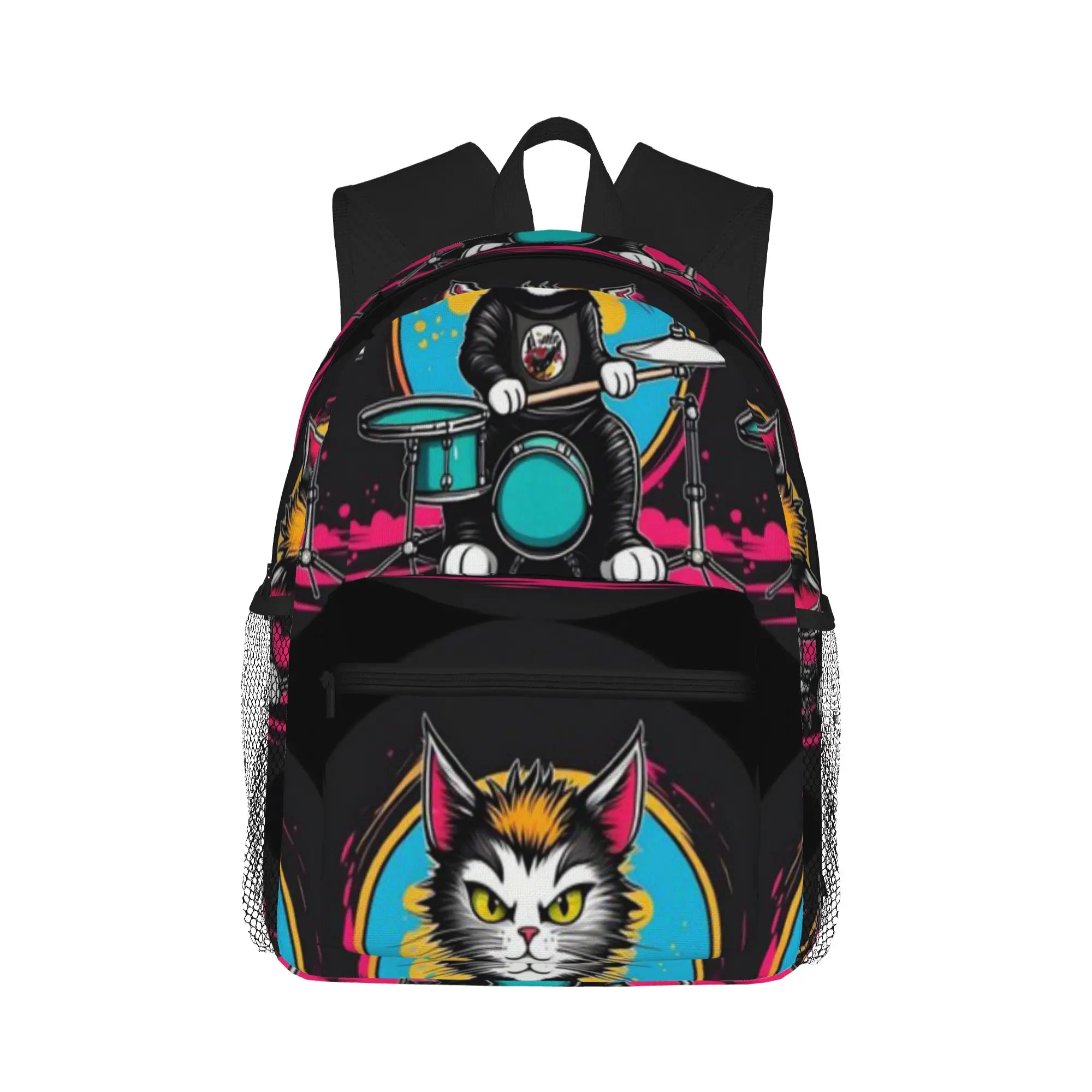 

Drummer Cat VIII Casual Backpack for Students and Adults Student