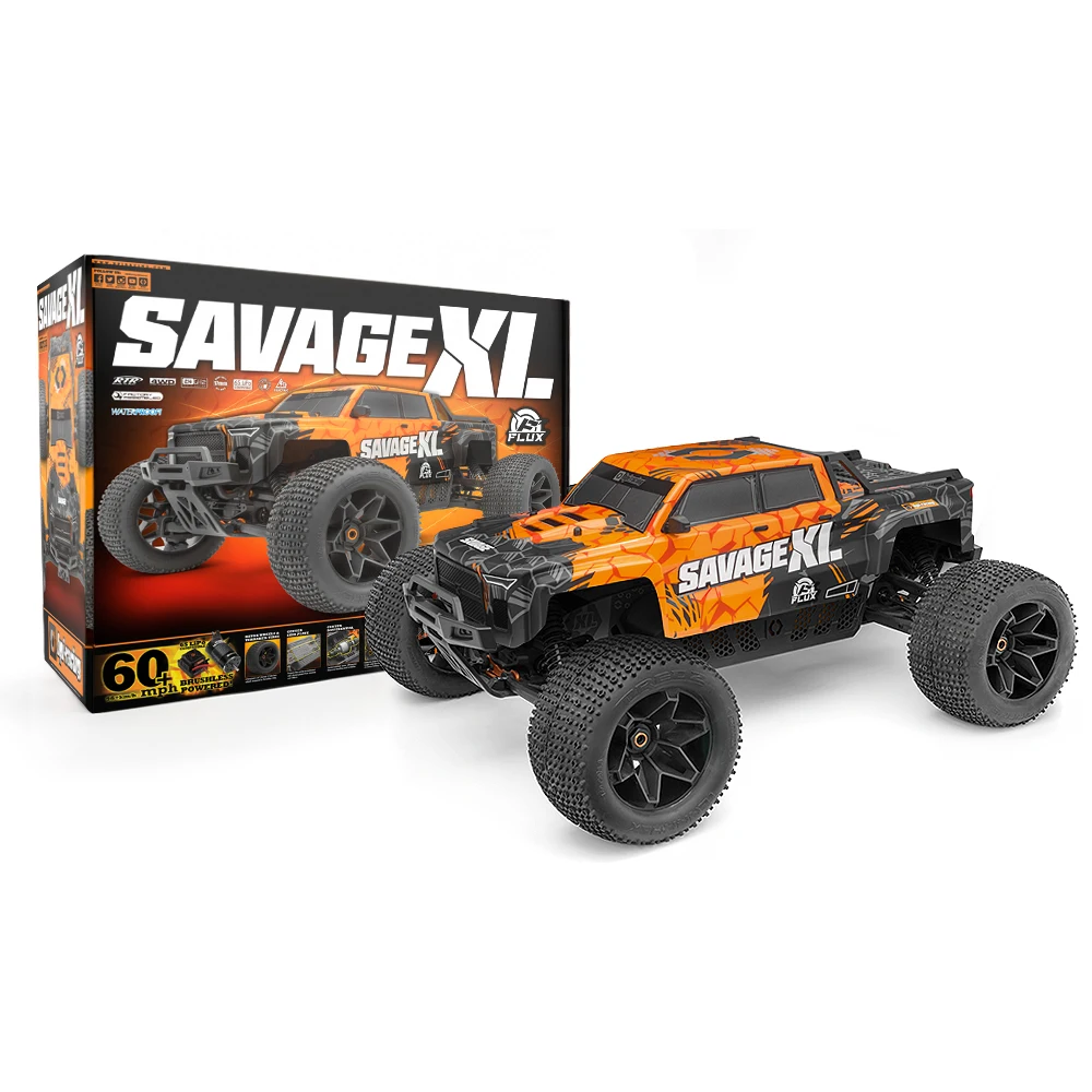 HPI RACING SAVAGE XL FLUX V2 GTXL-6 160103 RTR 4WD 1/8 RC Electric