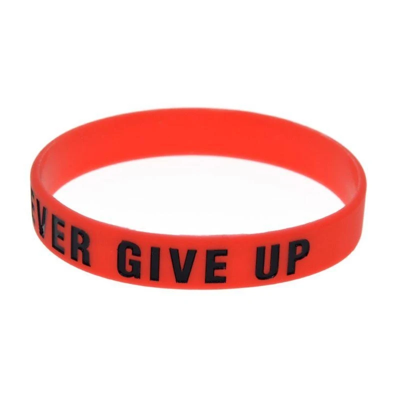 

49ME Inspirational Silicones Wristband Bracelet for Daily Positivities