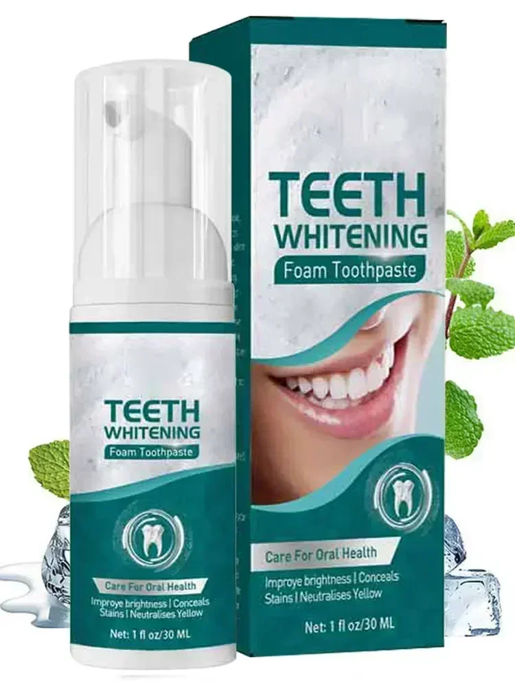 ⁿⁱᶜᵉ Buy10get12off Teeth Whitening  Deep Cleaning Cigarette Stains Repair Bright Neutralize Yellow Tones Dental Plaque Fresh Bre