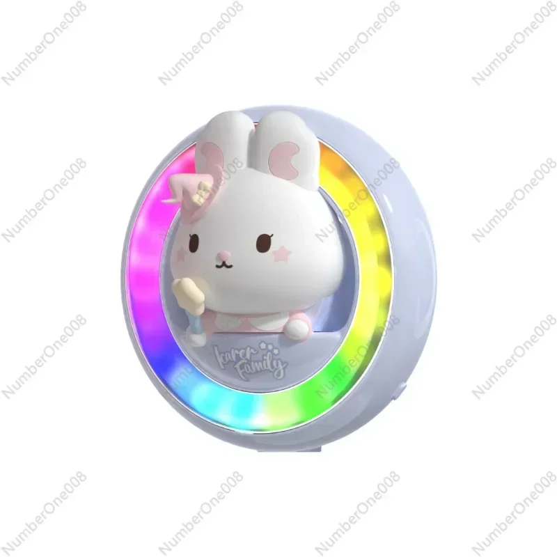 Car Rhythm Ambient Light Aromatherapy Creative Colorful Rhythm Light Car Interior Out of Trend Ornaments Luminous Cross-border