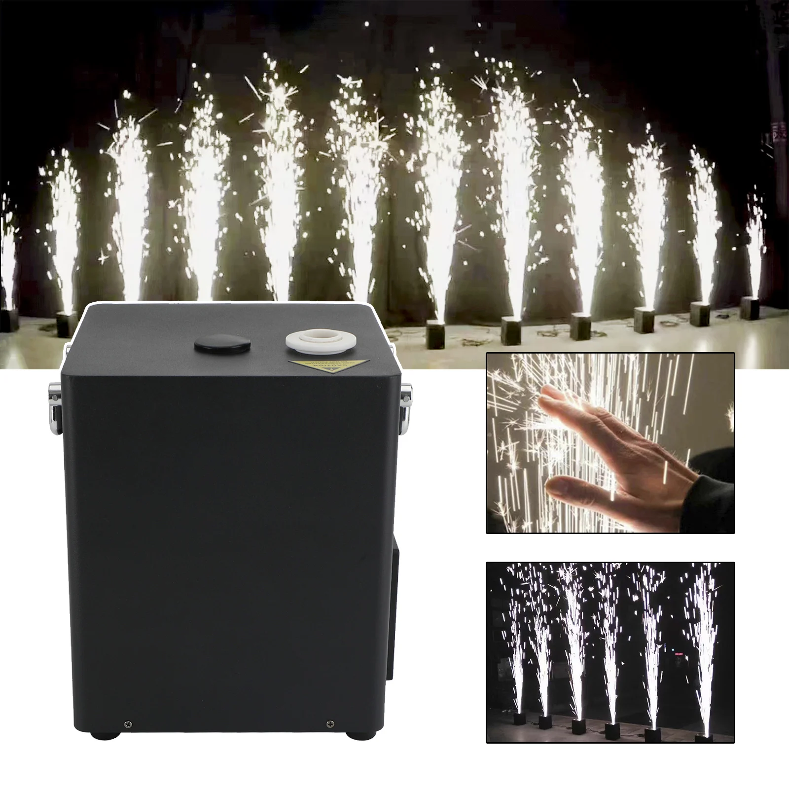 

700W Large Cold Spark Firework Machine DMX Stage DJ Event Party With Remote