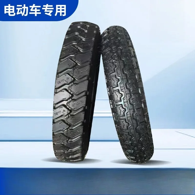 Thickened Wear Resistant Tricycle Tire with Steel Rim 3.00 3.50 3.75 4.00-12 for Electric Tricycle