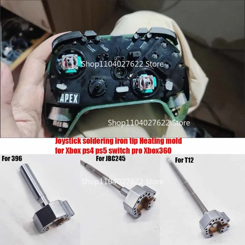 1Pc Joystick Soldering Iron Tip Heating Mold For Xbox Ps4 Ps5 Switch Pro Xbox360 Controller Joystick Disassembly Repair Tools