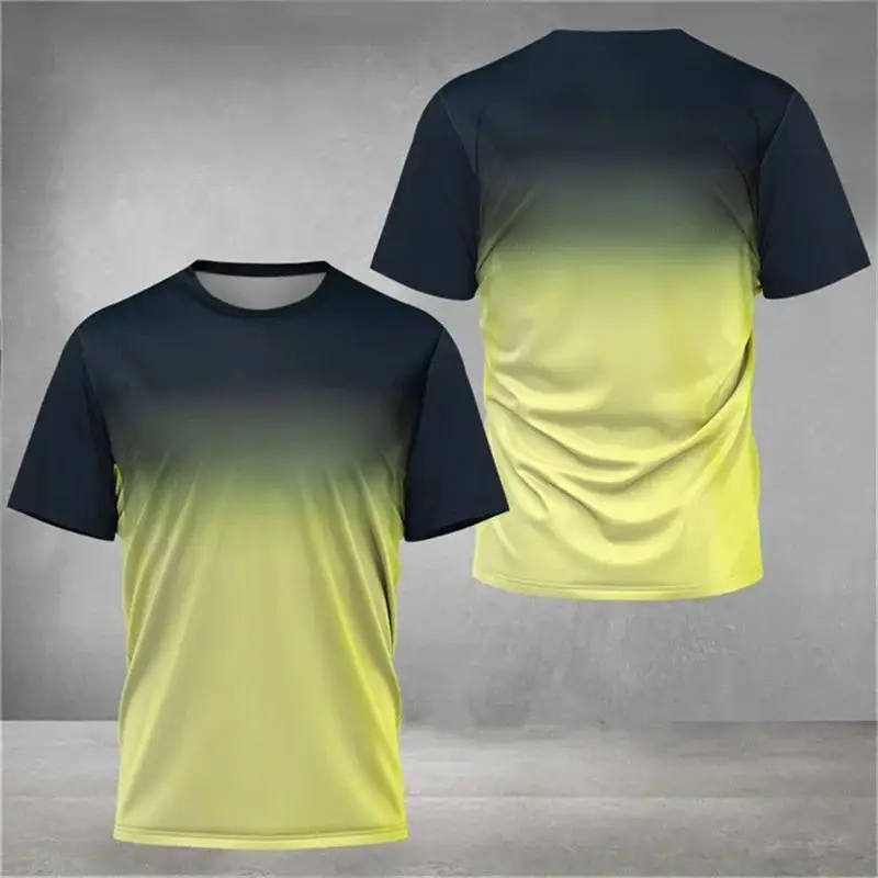 

Fashionable Badminton Training Clothes Summer Men's T-shirt Outdoor Tennis Sportswear Casual O-neck Short Sleeved Women's Spo