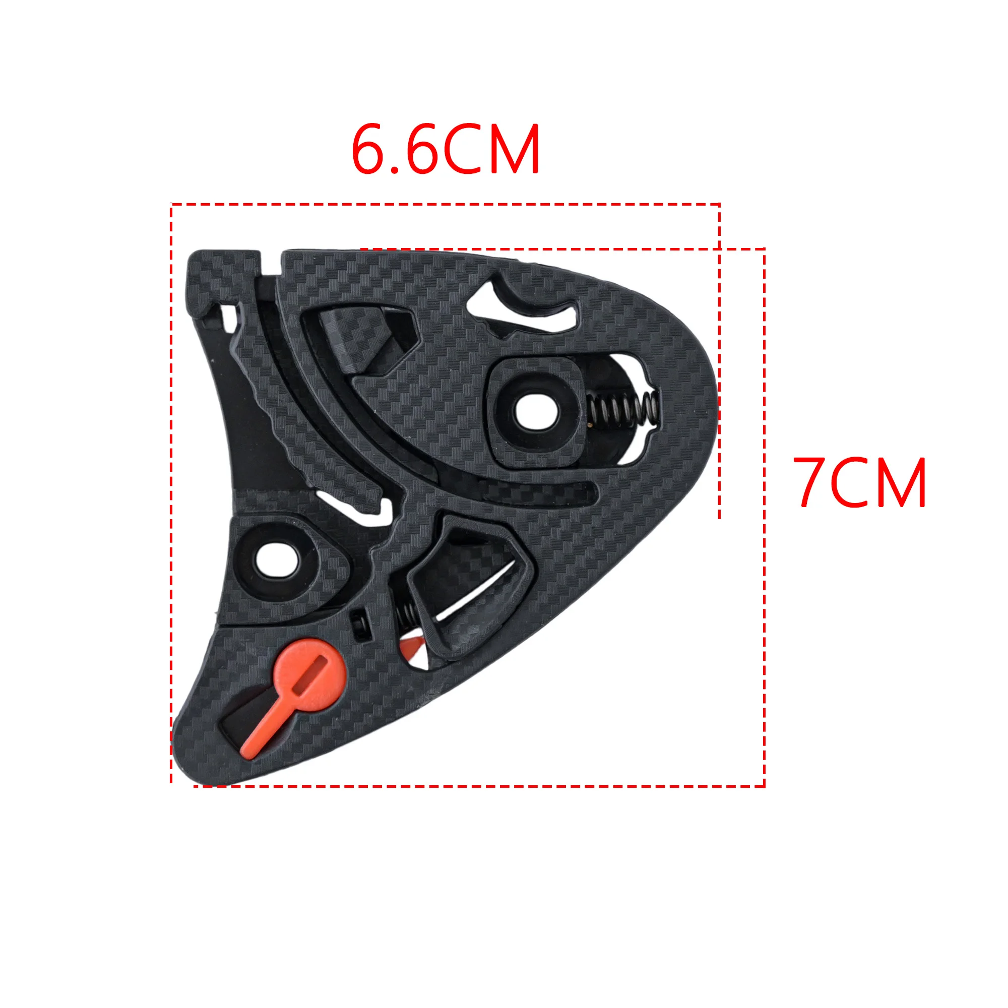 Motorcycle Helmet Parts Accessories Glamster X15 Helmet Visor Base Lock for Shoei Z8 Casco Moto Mechanism Capacete Shield Lock
