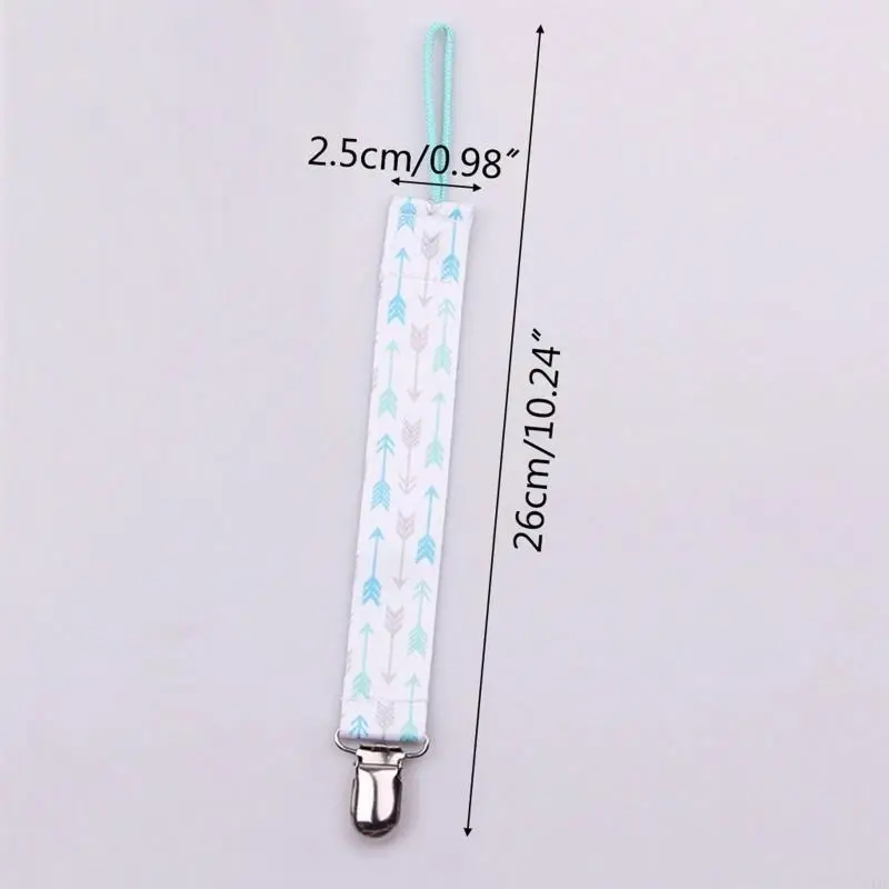 Cartoon Print Baby Pacifier Chains 3pcs/set Dummy Nipples Holder Pacifier Clip for DIY Nursing Soother Holder Newborn Gift 24BE