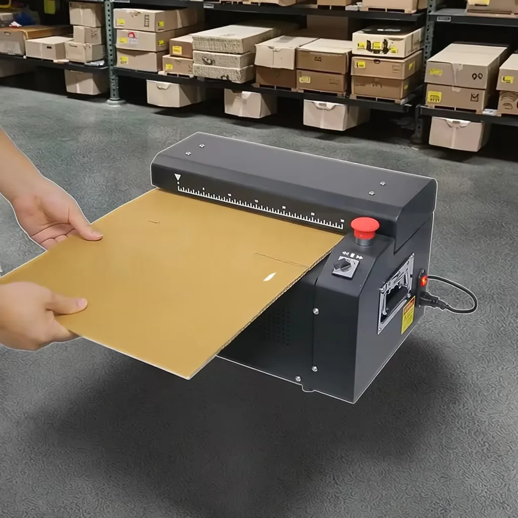 

325 мм для резки картонной коробки, расширяющаяся гофрированная крафт-бумага, машина для измельчения картона 42,5 см