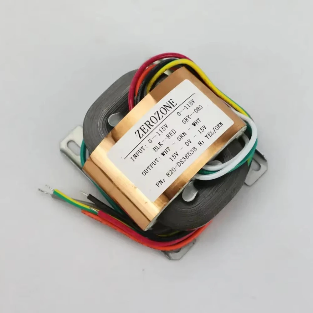 Transformateur à noyau en cuivre pur GZLOZONE 30VA 2X 6V / 9V /12V /15V/ 18V