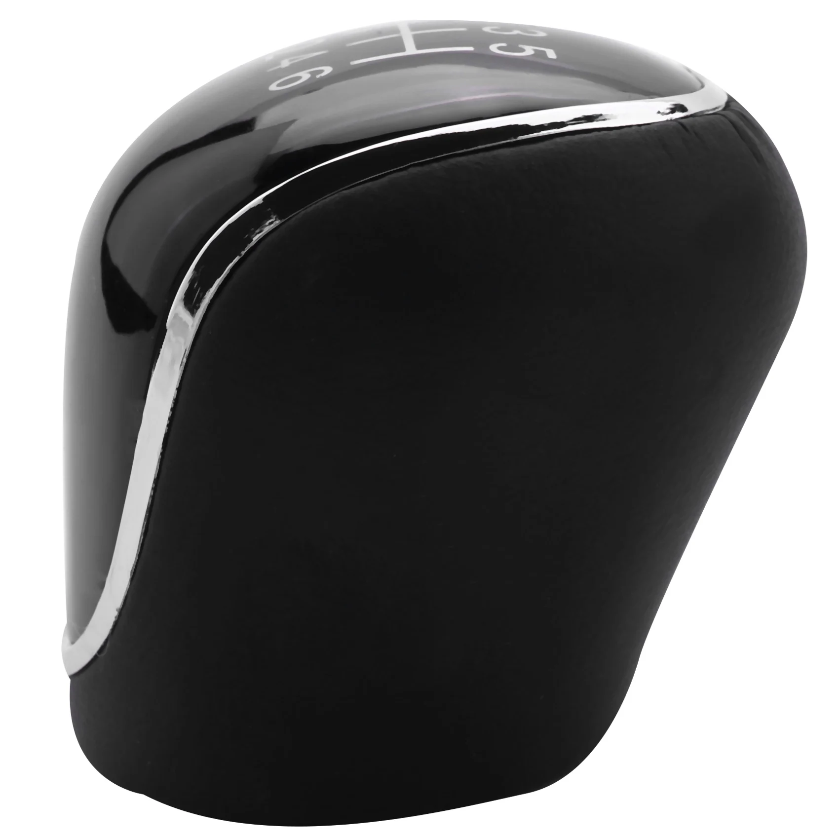 

4X 6 Speed Car PU Leather Gear Shift Knob Shift Lever For Ford Mondeo IV S-MAX C-MAX Transit Focus MK3 MK4 Kuga