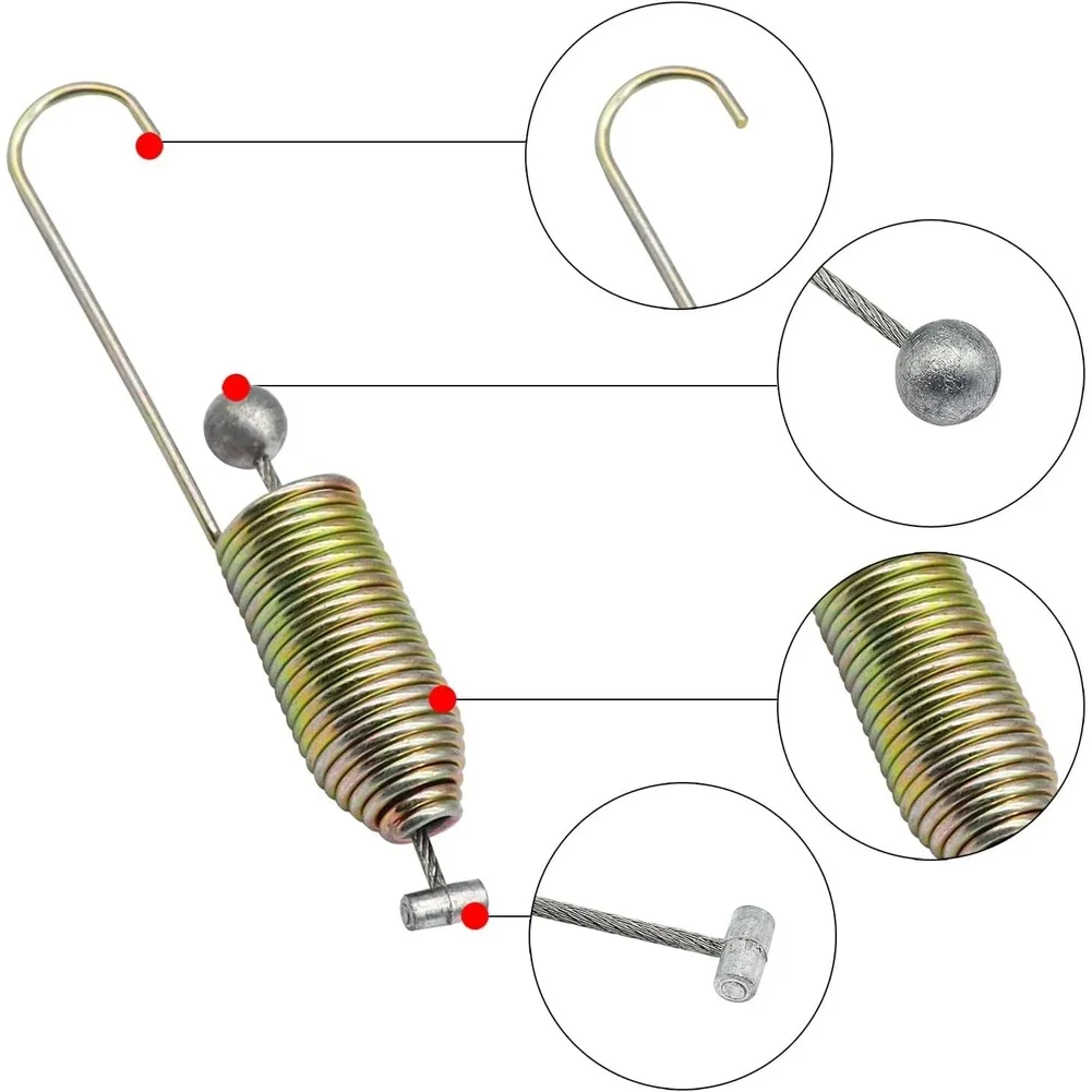 1 Or 2 Throttle Return Spring Pedal Operation Enhanced Safety Promotes Consistent Pedal Return For EZGO For RXV