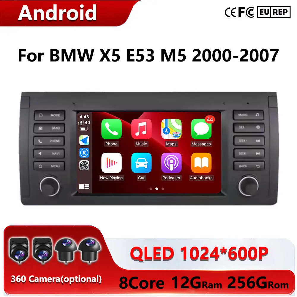 7" For Bmw X5 E53 M…