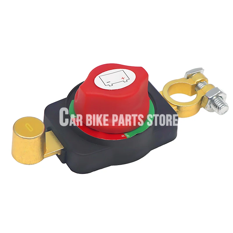 Car Disconnect Switch Manual Circuit Breaker Anti-Power Off Leakage Protector Pure copper/zinc-aluminum alloy 12V-48V Systems
