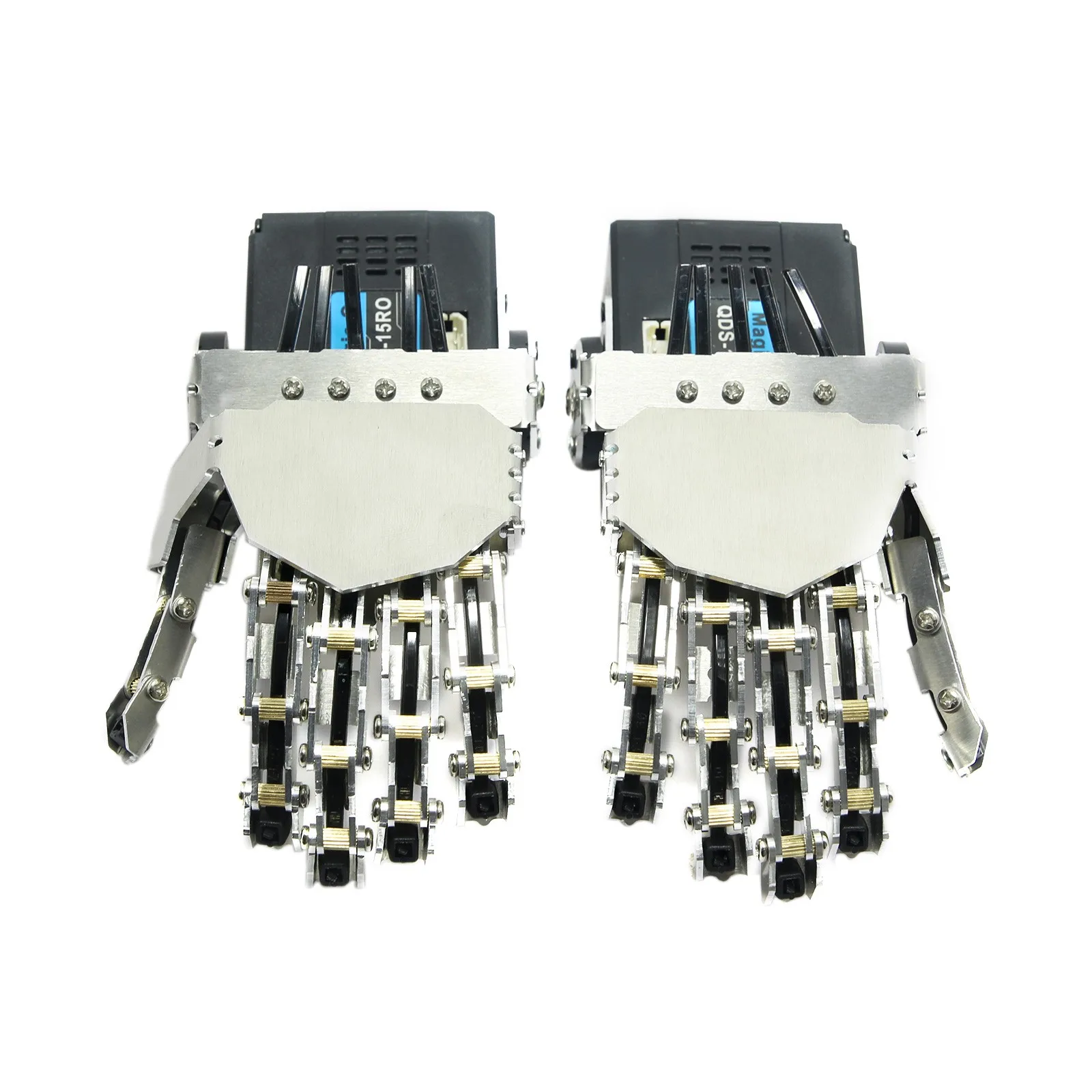 

Humanoid Finger Manipulator Five Fingers Anthropomorphic Left Hand +Right Hand with Servo for Biped Robot DIY