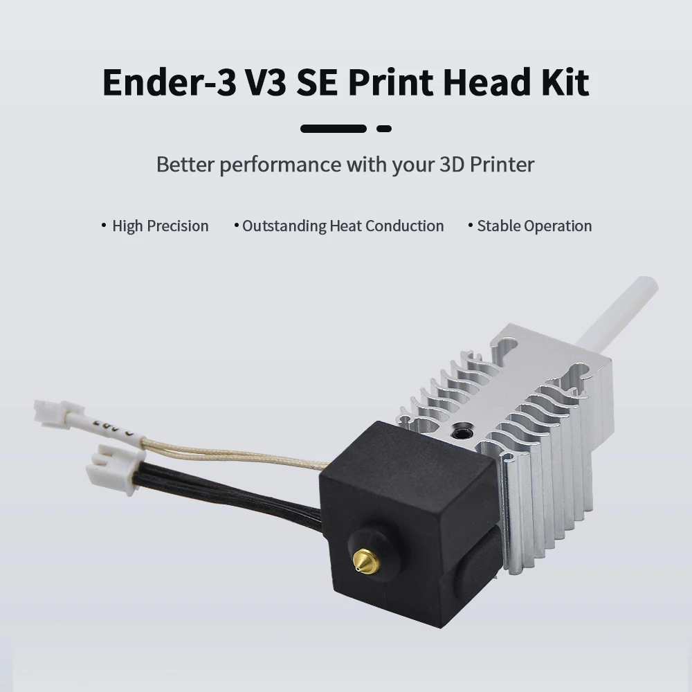 مجموعة أدوات Ender 3 V3 SE Hotend، كتلة سخان Hotend لملحقات الطابعة ثلاثية الأبعاد Ender 3 V3 Se
