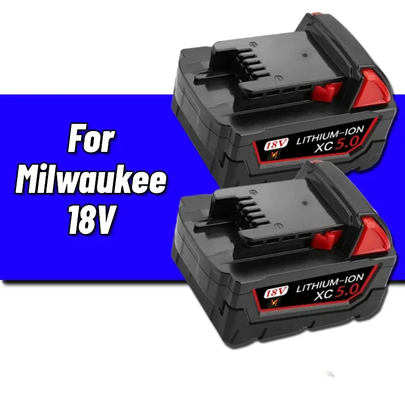 

6.0Ah 9.0Ah 12.0Ah 18V Lithium Battery for Milwaukee M18 Power Tool Batteries 48-11-1815 48-11-1850 48-11-1860 Z50