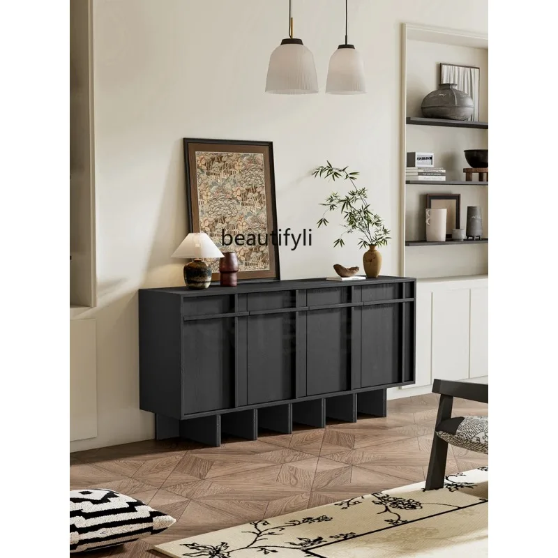 

A44 Французский стиль Средневековый стиль из массива дерева Обеденный боковой входной шкаф Гостиная Столовая Винный шкаф Чайный шкаф