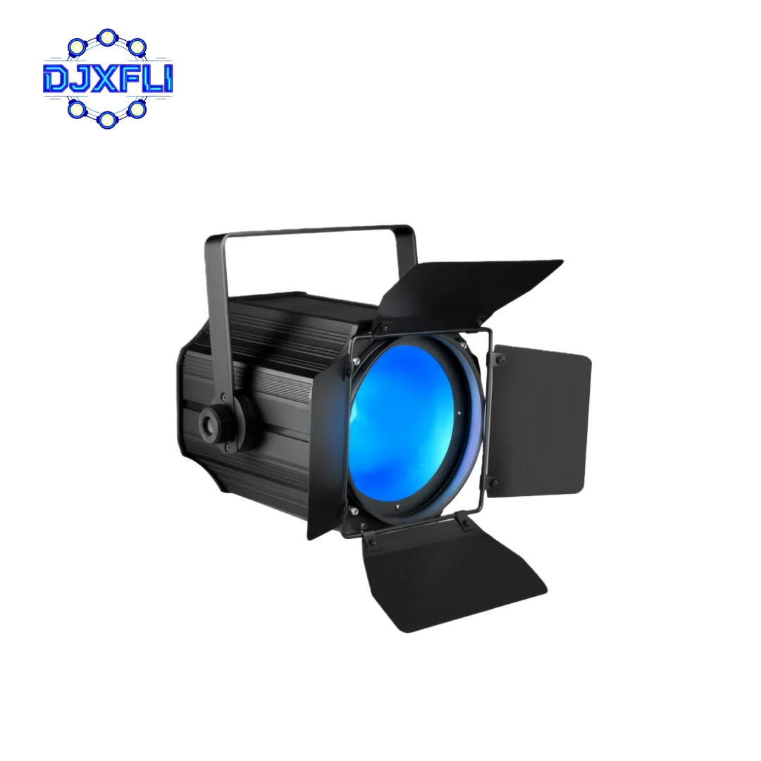 

Светодиодный линейный прожектор RGBWA UV LED 300W COB 6-в-1 для сцены с дверцами-отражателями, DMX512, многоцветное смешивание, управление для светового оборудования
