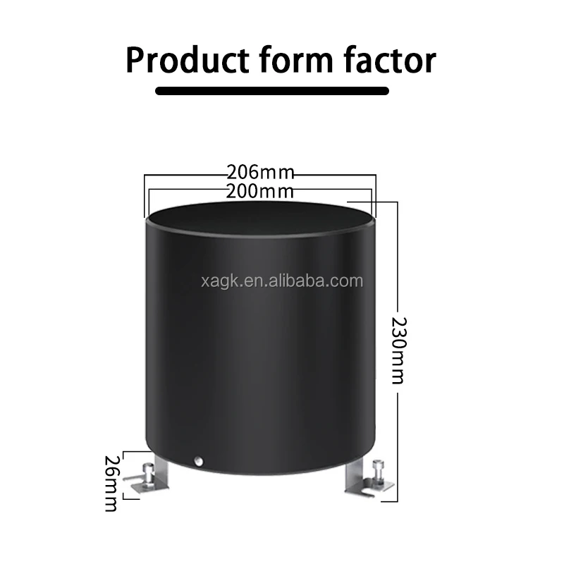 

Carbon Based Tipping Bucket Rain Gauge Single Tipping Bucket Pulse signal Analog RS485 Resolution 0.2 0.5 Rain Sensor ABS